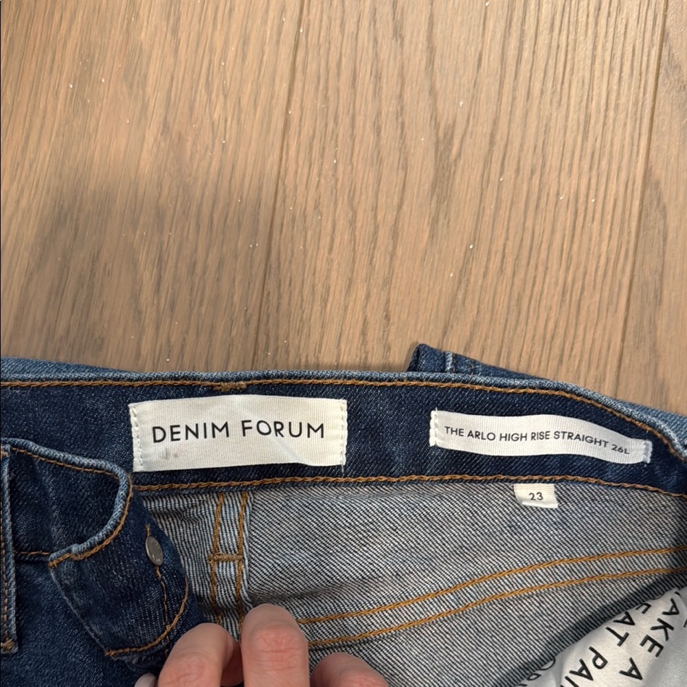 Aritzia Denim Forum High Rise Arlo Jeans